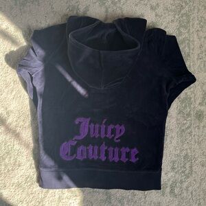 Juicy Couture cropped hoodie